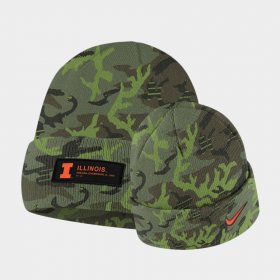 Veterans Day University of Illinois Cuffed Knit Hat Unisex Camo Hat 283325-611 Veterans Day University of Illinois Cuffed Knit Hat Unisex Camo Hat 283325-611
